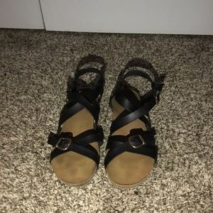 Strap up sandals